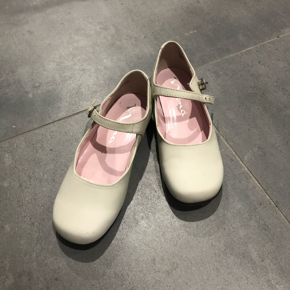 Nina Bonnett Mary Jane White Leather 11